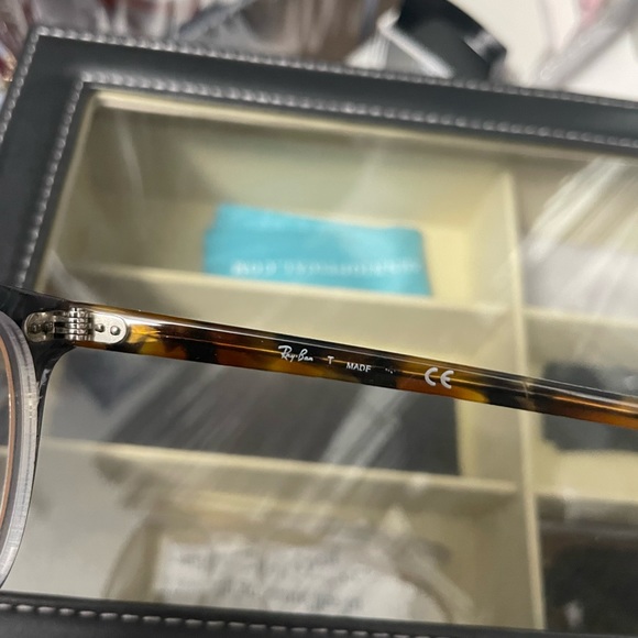 Gray Ray-Ban Eyeglasses - Picture 2 of 4